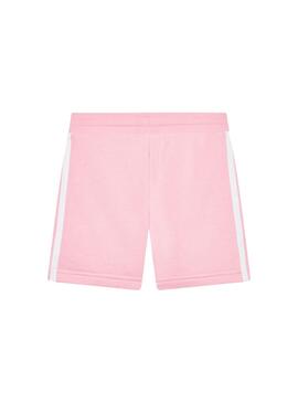 Conjunto Adidas Camiseta y Short Rosa para Niña