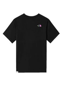 Camiseta The North Face Easy Negra Multi para Niña