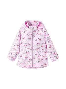 Chaqueta Name It Maxi Unicornios Rosa para Niña