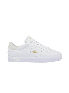 Zapatillas Lacoste Powercourt 2.0 Blancas Mujer