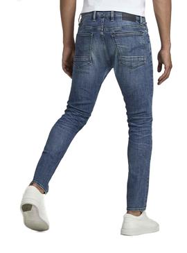 Pantalon Vaquero G-Star Lancet Skinny Azul Hombre