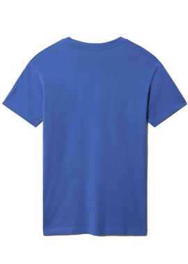 Camiseta Napapijri Sella Azul para Hombre