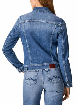 Cazadora Vaquera Pepe Jeans Thrift Azul para Mujer