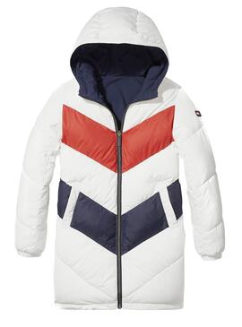 Parka Tommy Hilfiger Reversible Blanco