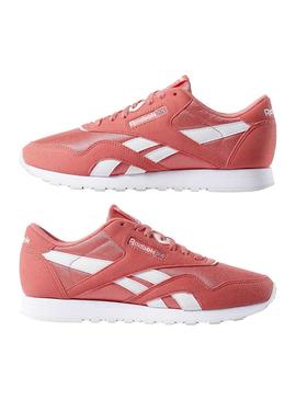 Zapatillas Reebok Classic Nylon Rosa Mujer