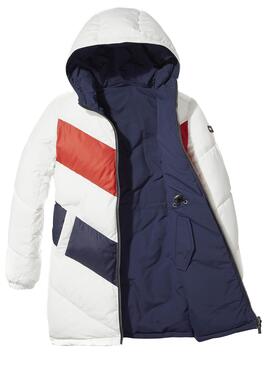 Parka Tommy Hilfiger Reversible Blanco