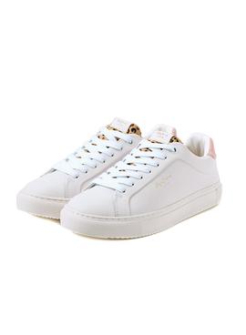 Zapatillas Pepe Jeans Adams Riga Blancas Mujer