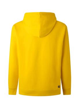 Sudadera Pepe Jeans George Hoodie Amarilla Hombre