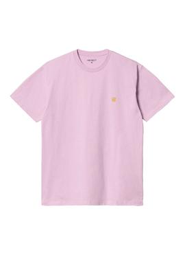 Camiseta Carhartt Chase Rosa para Hombre y Mujer