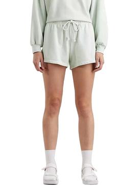 Short Levis Snack Natural Verde para Mujer