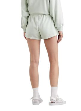 Short Levis Snack Natural Verde para Mujer