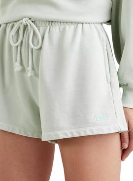 Short Levis Snack Natural Verde para Mujer