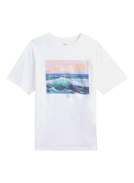 Camiseta Levis Relaxed Wave Blanca para Hombre