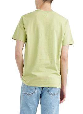 Camiseta Levis Original Housemark Verde Hombre