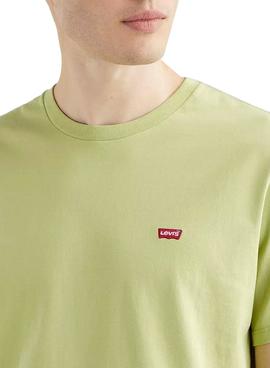 Camiseta Levis Original Housemark Verde Hombre