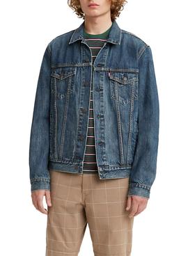 Chaqueta Vaquera Levis Trucker Azul para Hombre