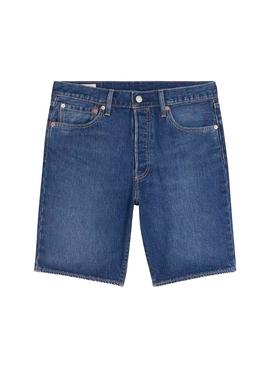 Bermuda Vaquera Levis 501 Hemmed Azul para Hombre