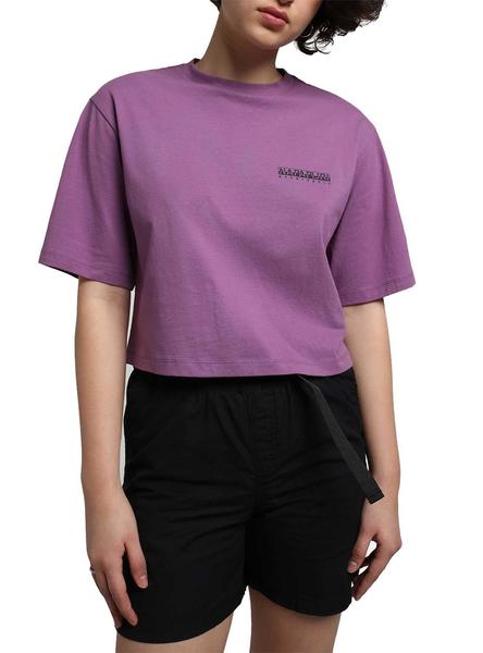Camiseta hotsell violeta mujer