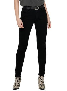 Pantalon Vaquero Only Blush Negro para Mujer