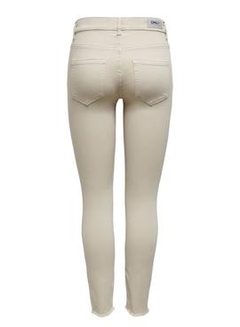 Pantalon Vaquero Only Blush Gris para Mujer