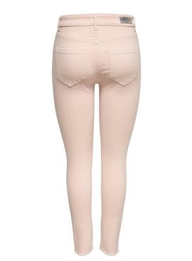 Pantalon Vaquero Only Blush Rosa para Mujer