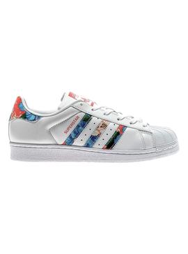 Zapatillas Adidas Superstar Floral