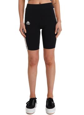 Mallas Ciclistas Kappa Cartin Negras para Mujer