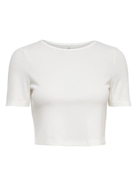 Top Only Emra Cropped Blanco para Mujer
