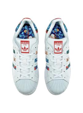 Zapatillas Adidas Superstar Floral