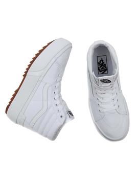 Zapatilas Vans UA Sk8-Hi Stacketd Blancas Mujer