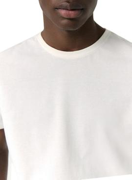 Camiseta Ecoalf Sustainability Blanca para Hombre