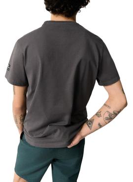 Camiseta Ecoalf Mino Gris para Hombre