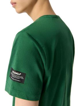 Camiseta Ecoalf Mino Verde para Hombre
