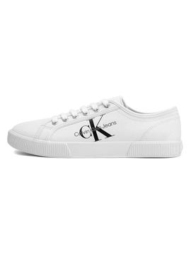 Zapatillas Calvin Klein Vulcanized Blancas Hombre