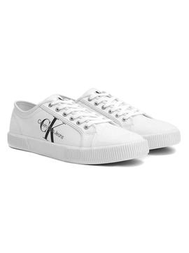 Zapatillas Calvin Klein Vulcanized Blancas Hombre