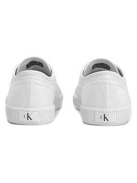 Zapatillas Calvin Klein Vulcanized Blancas Hombre