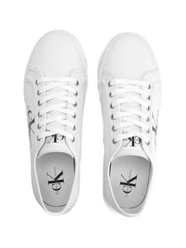 Zapatillas Calvin Klein Vulcanized Blancas Hombre