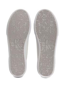 Zapatillas Calvin Klein Vulcanized Blancas Hombre