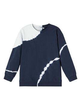 Sudadera Name It Fomal Desteñida Marino para Niño