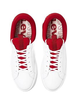 Zapatillas Levis Mullet Rojo Mujer