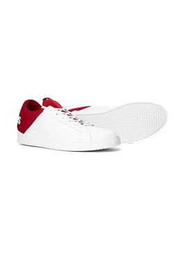 Zapatillas Levis Mullet Rojo Mujer