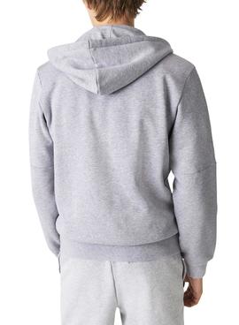Chaqueta Chandal Lacoste SH1209 Gris para Hombre