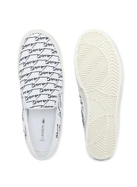 Zapatillas Lacoste Jump Serve Slip Blancas Hombre