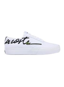 Zapatillas Lacoste Jump Serve Lace Blancas Hombre