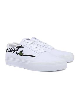 Zapatillas Lacoste Jump Serve Lace Blancas Hombre