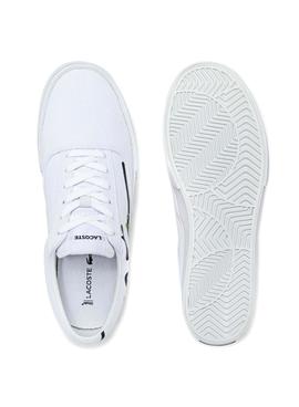 Zapatillas Lacoste Jump Serve Lace Blancas Hombre