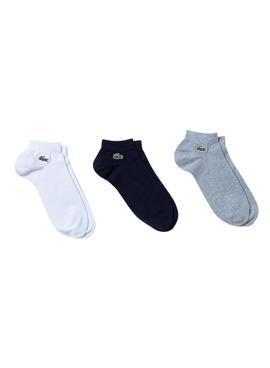 Pack 3 Calcetines Lacoste RA4183 Hombre y Mujer