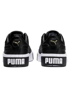 Zapatillas Puma Cali Negro Blanco Mujer