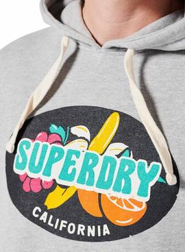 Sudadera Superdry Vintage Ranchero Gris Hombre