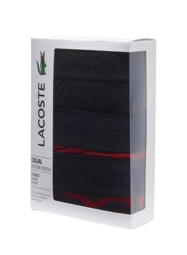 Pack 3 Calzoncillos Lacoste 5H1285 para Hombre